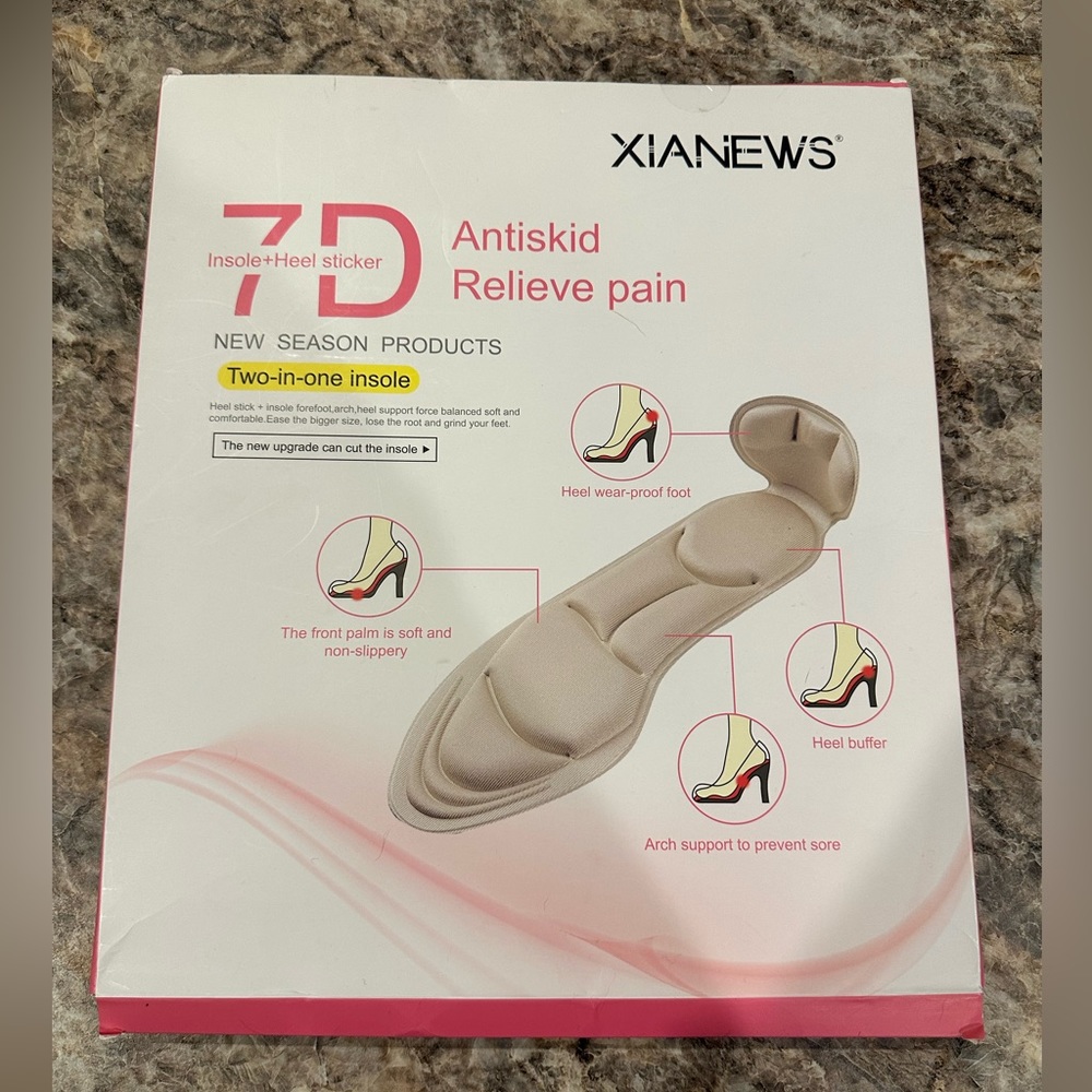 Shoe Padding 3 colors, can cut to size